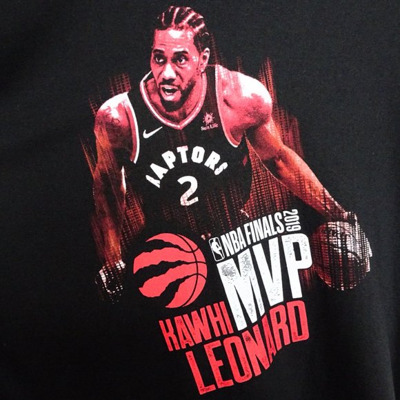 NBA Raptors Kawhi Leonard MVP V-Neck T-Shirt - Picture 4 of 6